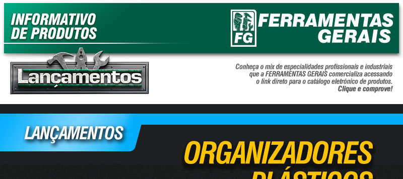 VONDER - Organizadores Plsticos OPV 120, OPV 170, OPV 230 e OPV 260