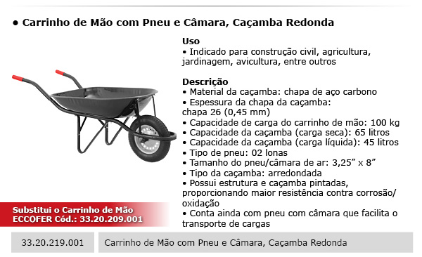 NOVE54 - Carrinho de Mão