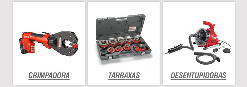 RIDGID - Voc� encontra na Dismatal!