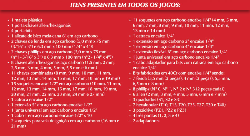 NOVE54 - Fam�lia Jogos de Ferramentas