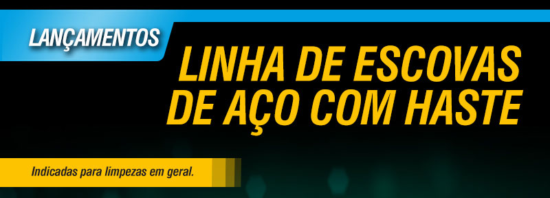 VONDER - Linha de Escovas de Ao com Haste