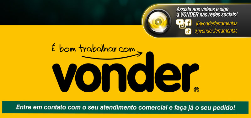 VONDER - Linha de Escovas de Ao com Haste