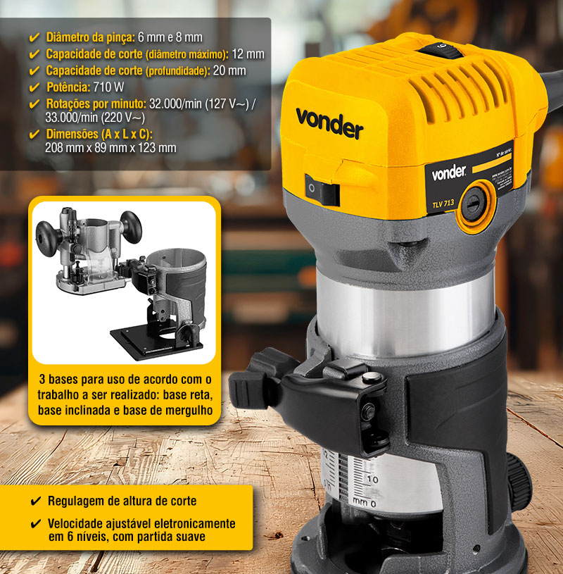 VONDER - Linha de Escovas de Ao com Haste