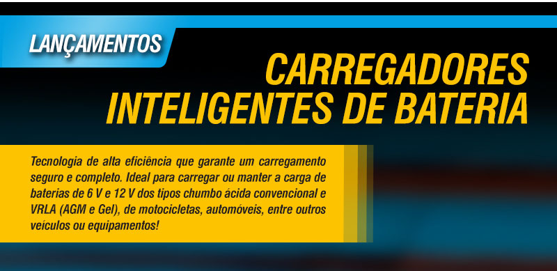 VONDER - Carregadores Inteligentes de Bateria CIB 085, CIB 220 e CIB 280