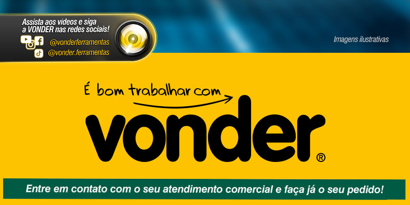 VONDER - Carregadores Inteligentes de Bateria CIB 085, CIB 220 e CIB 280