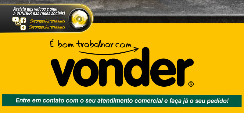 VONDER PLUS - Rebolo Diamantado 115 mm, Turbo