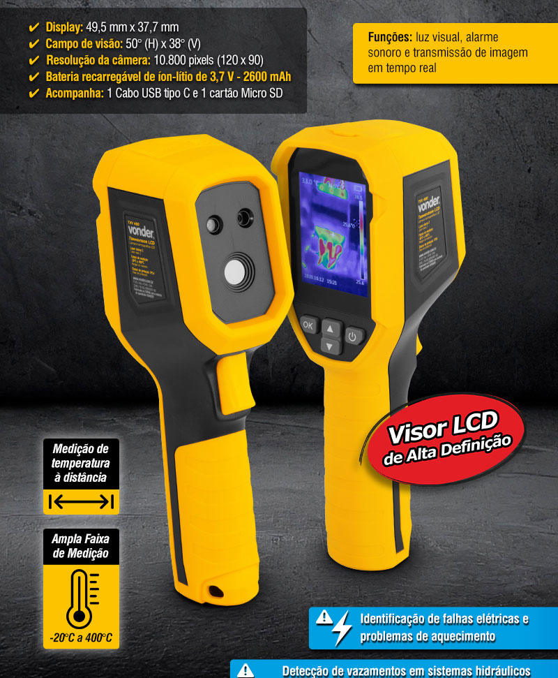 VONDER - Cmera Termovisora TVV 400