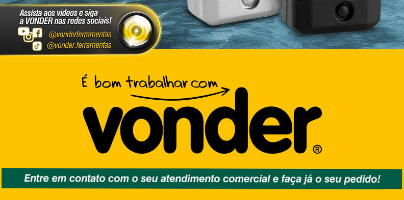 VONDER - Cadeados com Segredo
