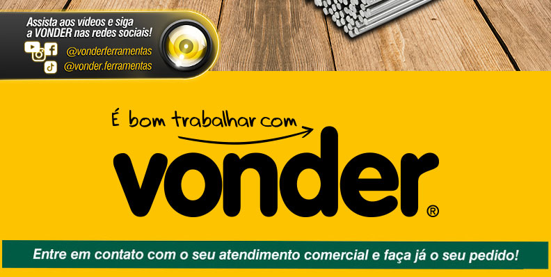 VONDER - Arames MIG e Varetas para Solda