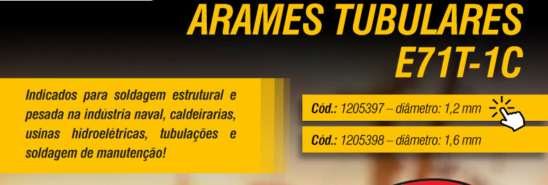 VONDER - Arames Tubulares E71T-1C