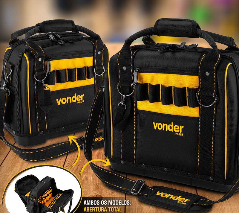 VONDER PLUS - Bolsas em Lona para Ferramentas BL 140 e BL 170