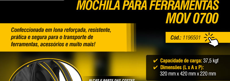 VONDER - Mochila para Ferramentas MOV 0700