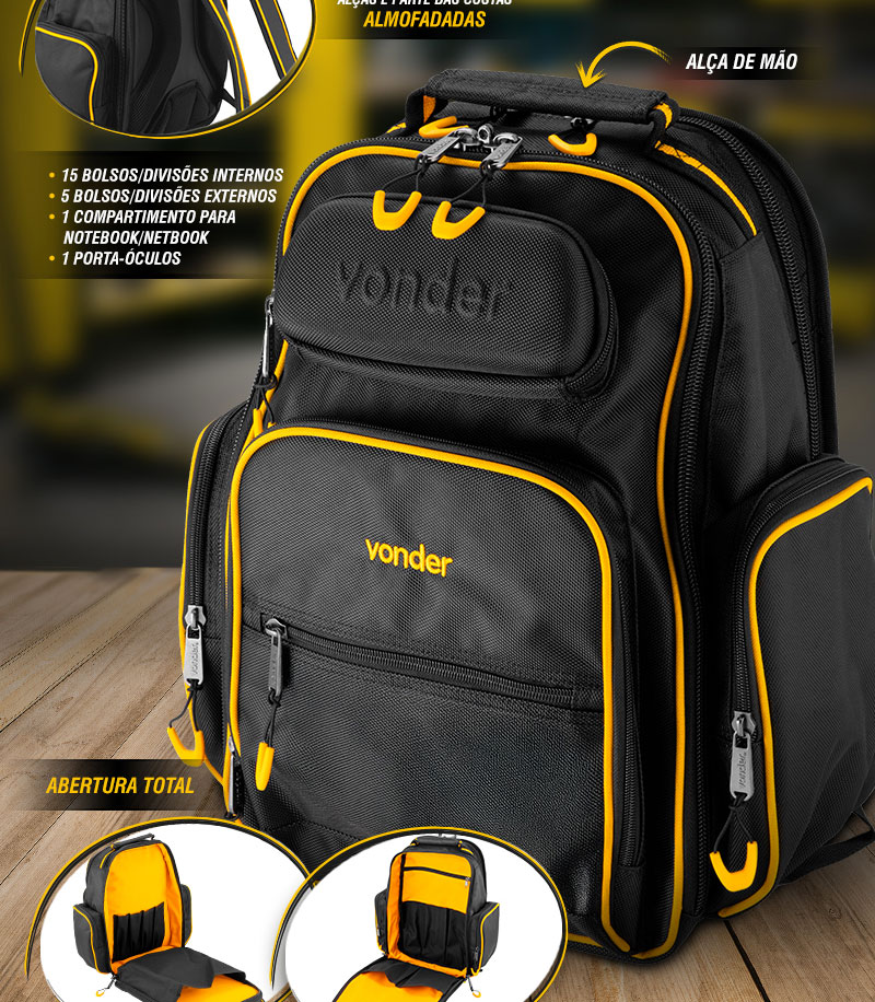 VONDER - Mochila para Ferramentas MOV 0700