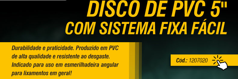 VONDER - Disco de PVC 5 com Sistema Fixa F�cil