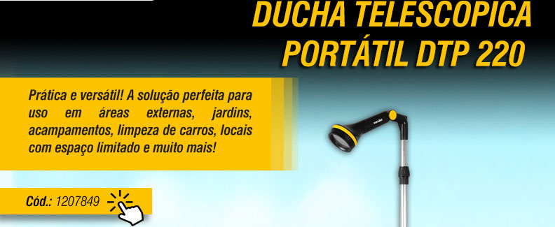 VONDER - Ducha telesc�pica port�til DTP 220