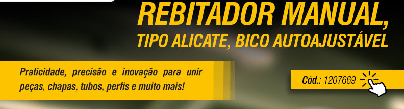 VONDER - Rebitador Manual, Tipo Alicate, Bico Autiajust�vel