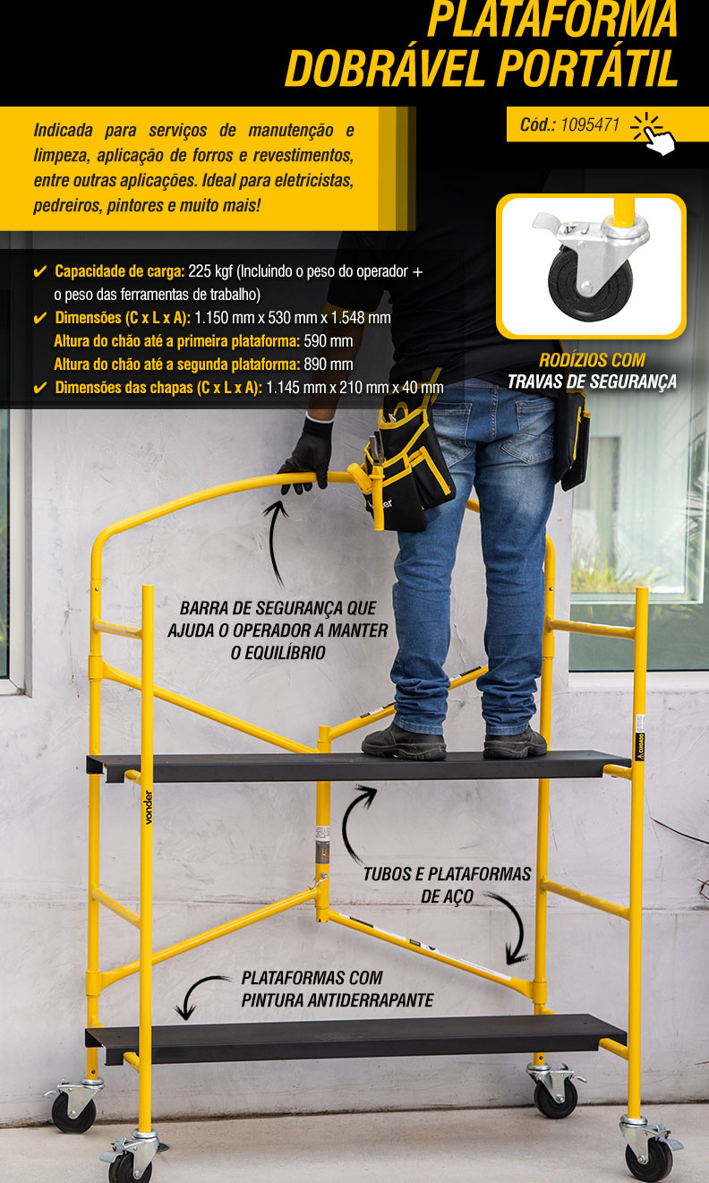 VONDER - Plataforma Dobr�vel Port�til