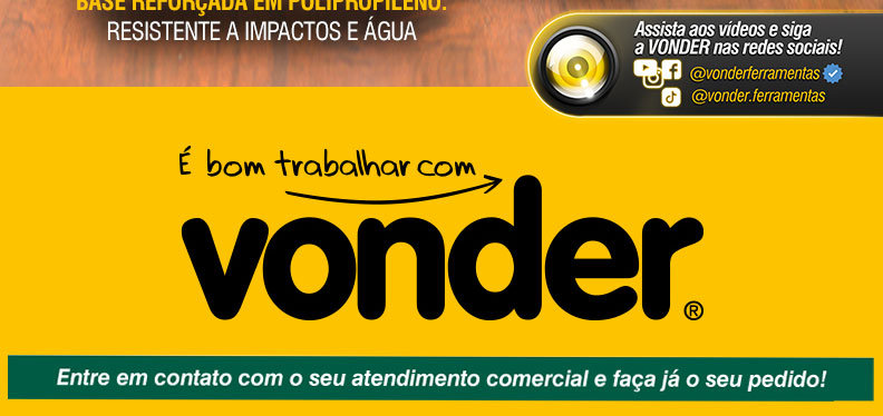VONDER PLUS - Mochila para Ferramentas MOV 650