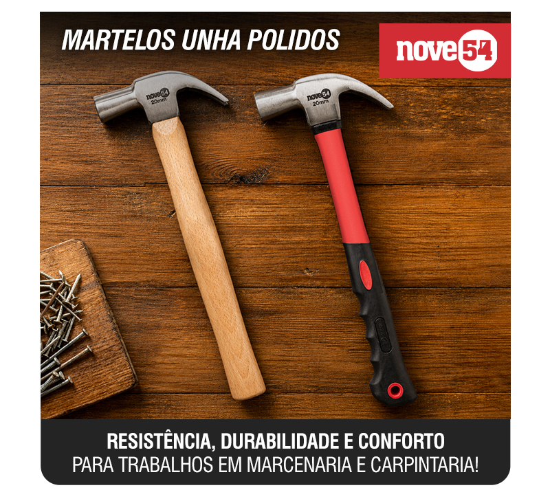 NOVE54 - Martelos Unha Polidos