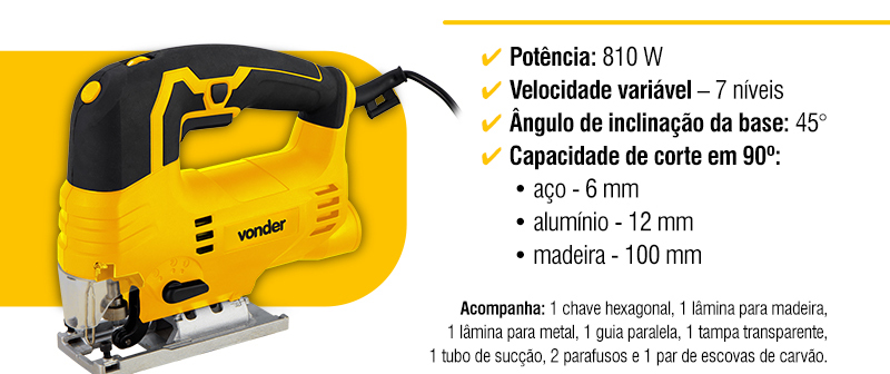 VONDER - Serra Tico-Tico TTV 810