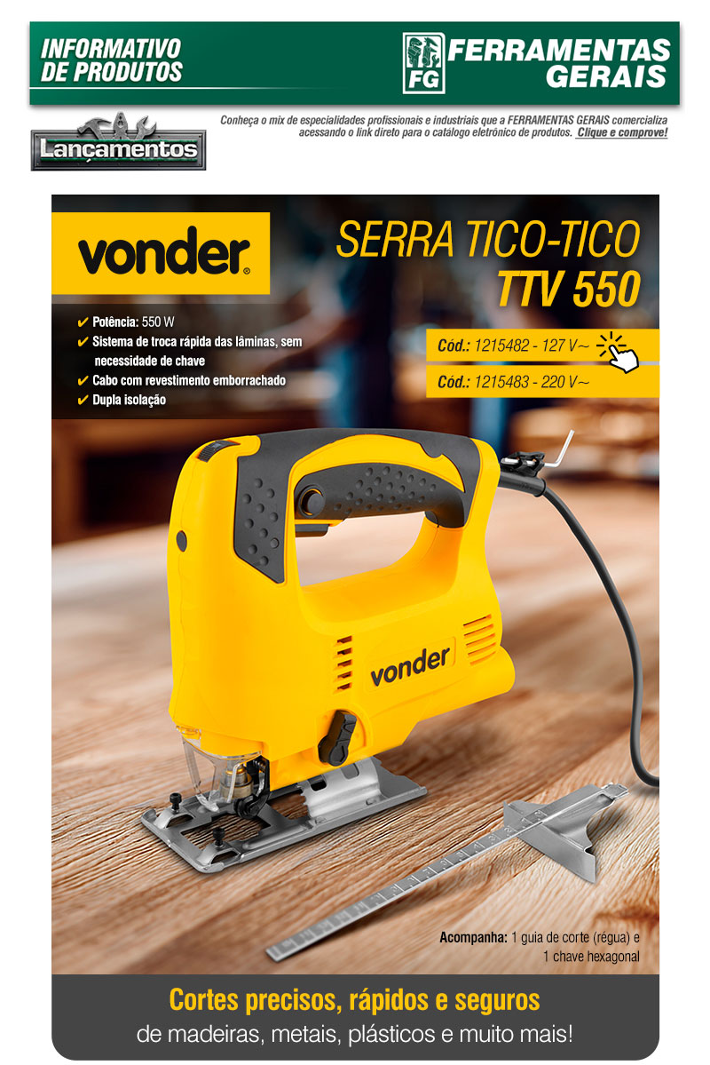 VONDER - Serra Tico-Tico TTV 550