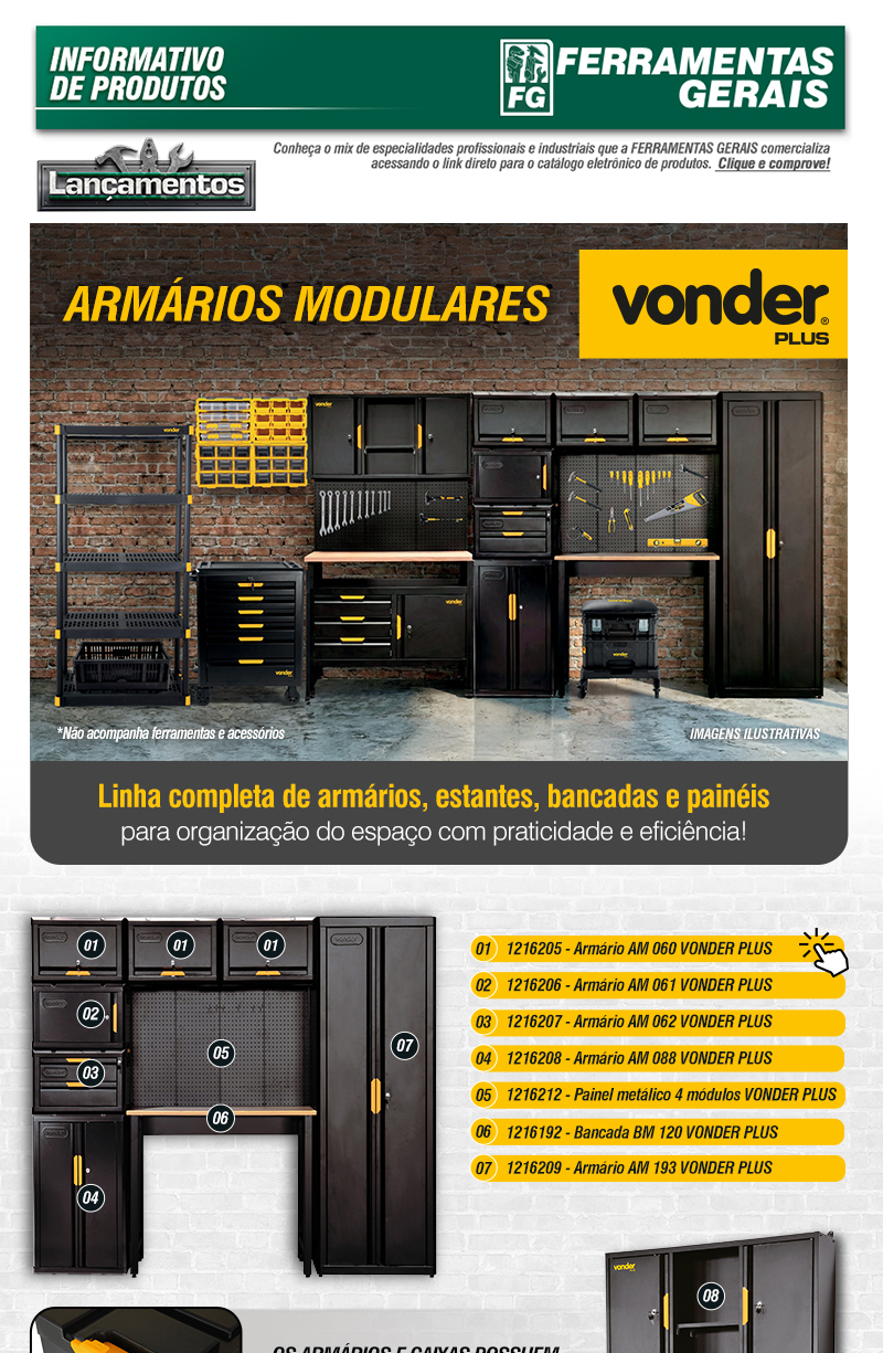 VONDER PLUS - Arm�rios Modulares
