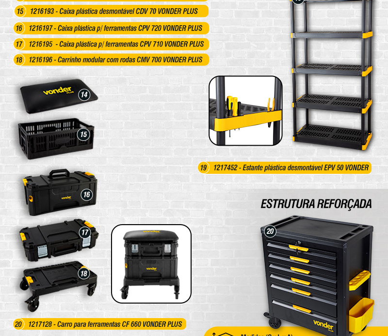 VONDER PLUS - Arm�rios Modulares