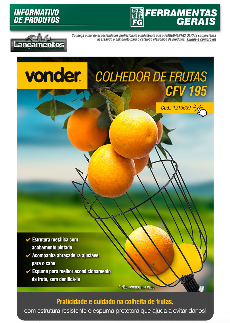 VONDER - Colhedor de Frutas CFV 195