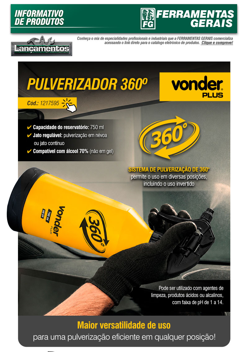 VONDER PLUS - Pulverizador 360�