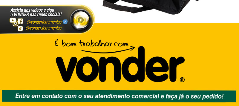 VONDER - Bolsa em Lona para Ferramentas BL 007
