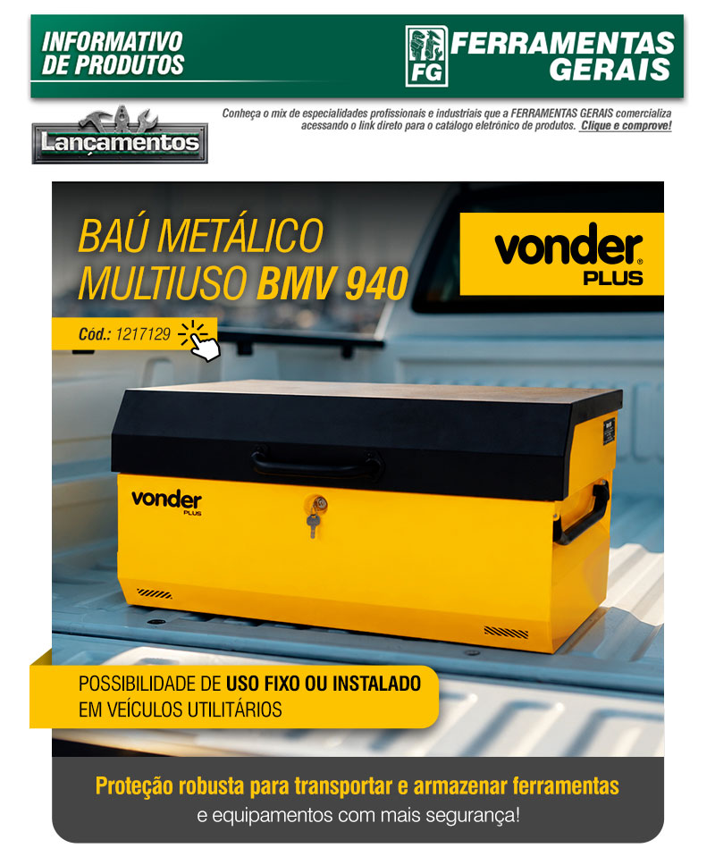 VONDER PLUS - Ba� Met�lico Multiuso BMV 940