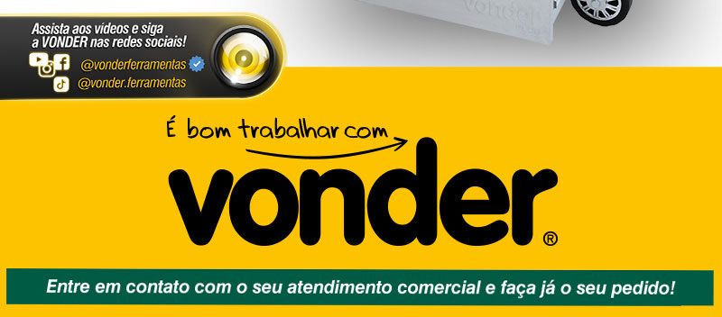 VONDER PLUS - Carro em A�o Inox para Ferramentas, com 5 Gavetas CFI 550