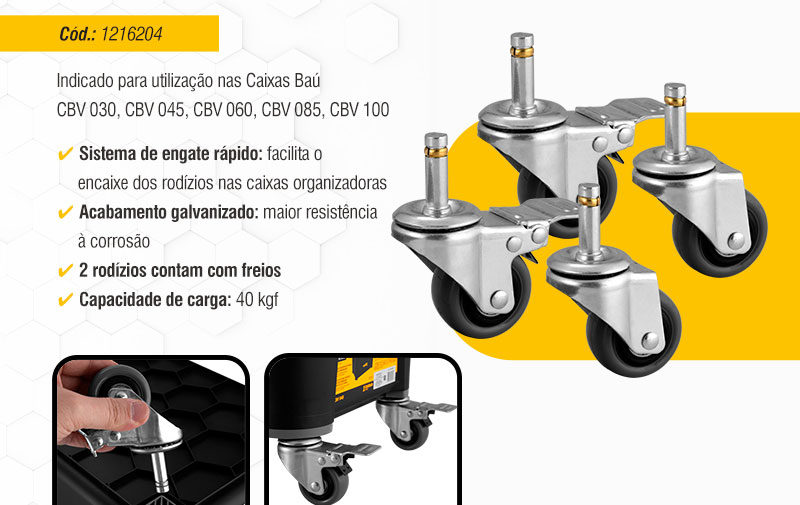 VONDER PLUS - Caixas Pl�sticas para Ferramentas, Tipo Ba�