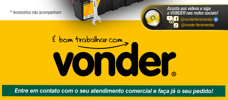 VONDER - Bandeja Pl�stica com Al�a, com 4 Divis�es