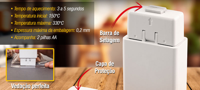 VONDER - Selador Manual de Embalagens Pl�sticas