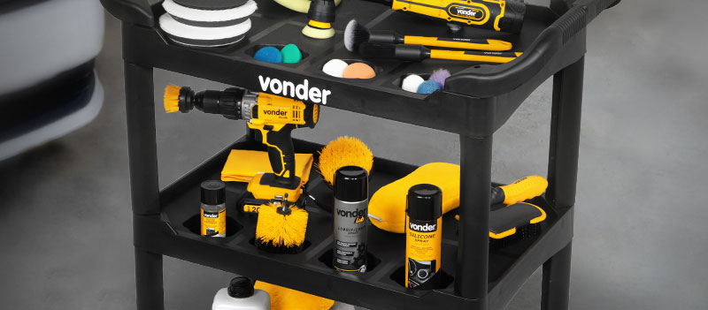 VONDER - Carro para Detalhamento Automotivo, CAV 010