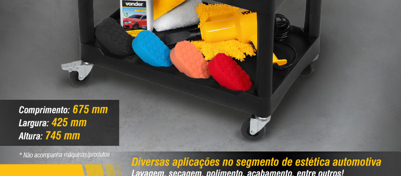 VONDER - Carro para Detalhamento Automotivo, CAV 010