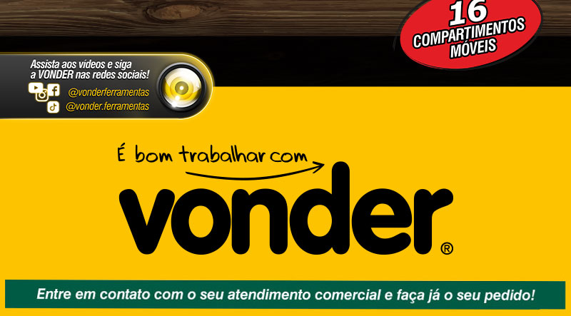 VONDER - Organizador Plstico OPV 0700