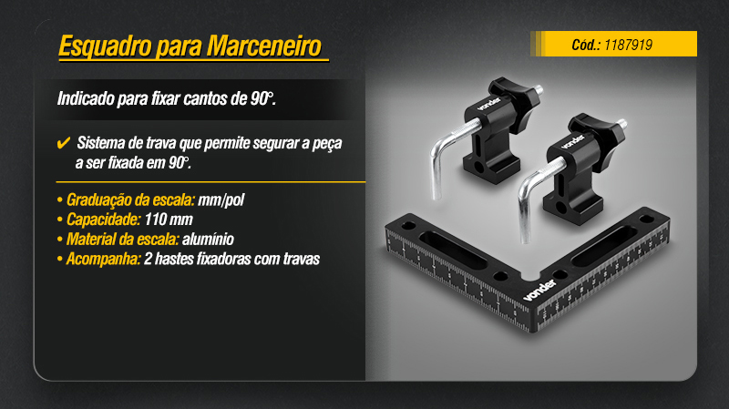 VONDER - Ferramentas para Marcenaria