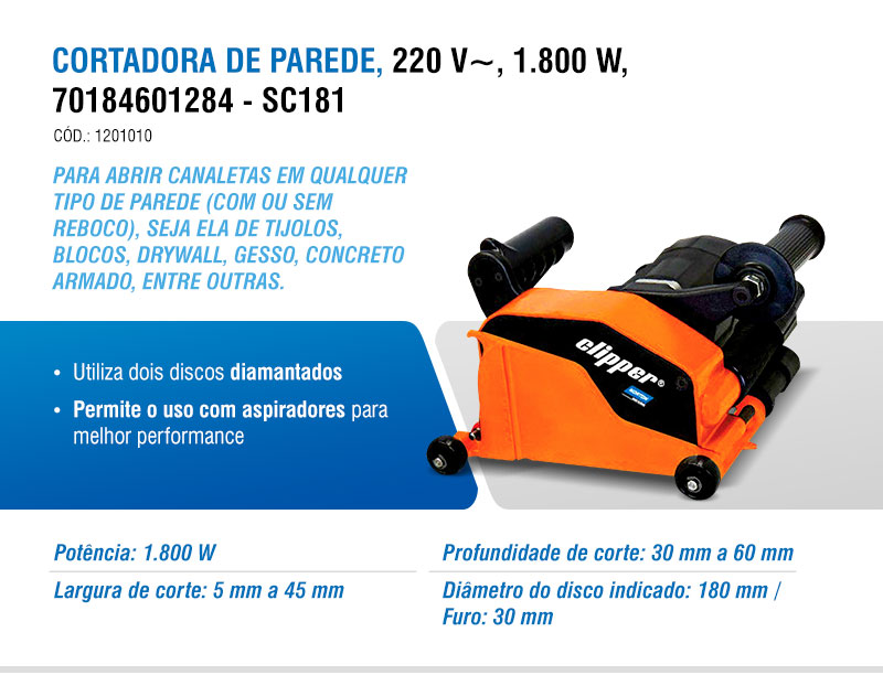 NORTON CLIPPER - Produtos para diversas operaes de preparao, corte, reparos e muito mais
