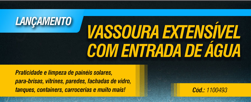 VONDER - Vassoura Extensvel com Entrada de gua
