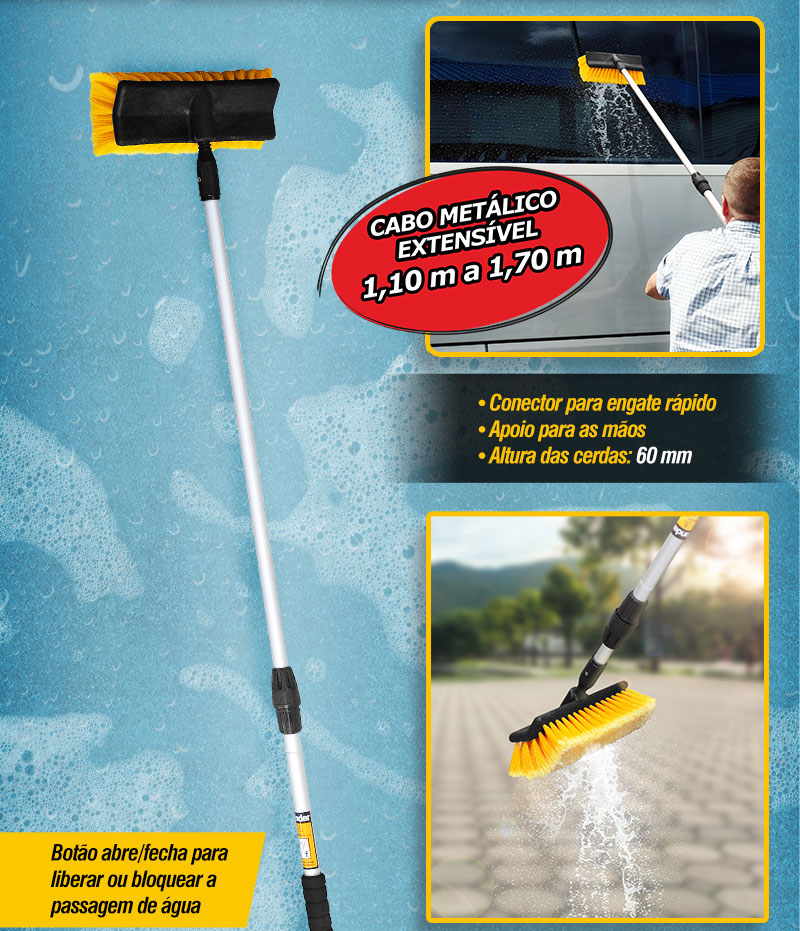 VONDER - Vassoura Extensvel com Entrada de gua