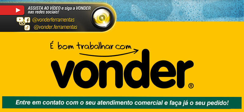 VONDER - Vassoura Extensvel com Entrada de gua