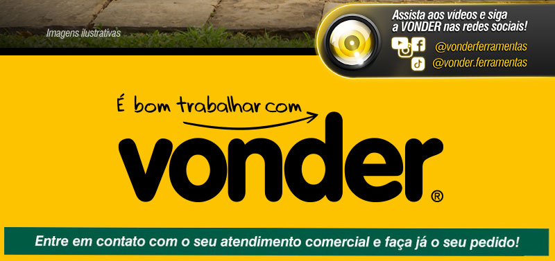 VONDER - Escova de Ao Carbono Torcida, para Roadeira