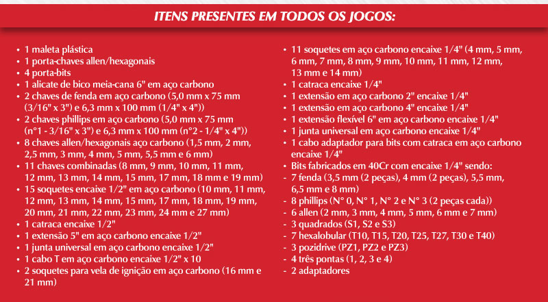 NOVE54 - Fam�lia Jogos de Ferramentas