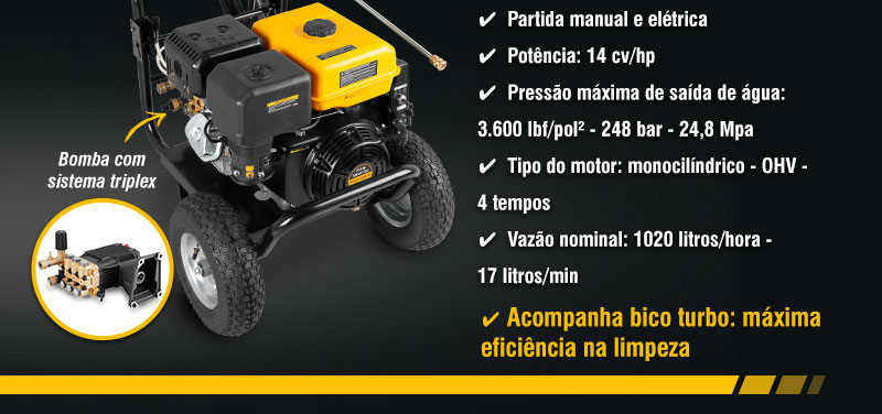 VONDER - Lavadoras de Alta Presso a Gasolina