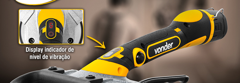 VONDER - Mquina para Assentar Piso a Bateria MPA 125