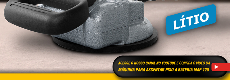 VONDER - Mquina para Assentar Piso a Bateria MPA 125