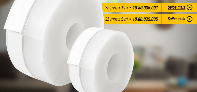 VONDER - Fita Adesiva de Silicone para Vedao