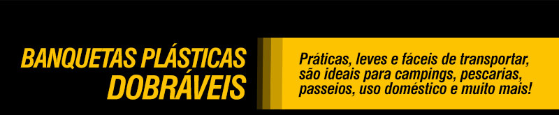 VONDER - Banquetas Plsticas Dobrveis